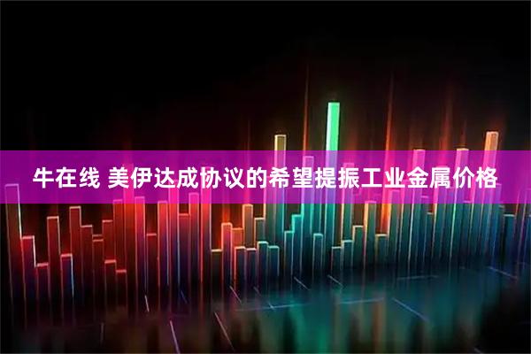 牛在线 美伊达成协议的希望提振工业金属价格